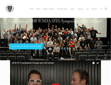 Tablet Screenshot of dtgevents.com